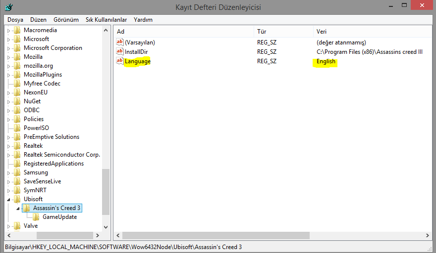 Assassins Creed 3 Dil Rusca